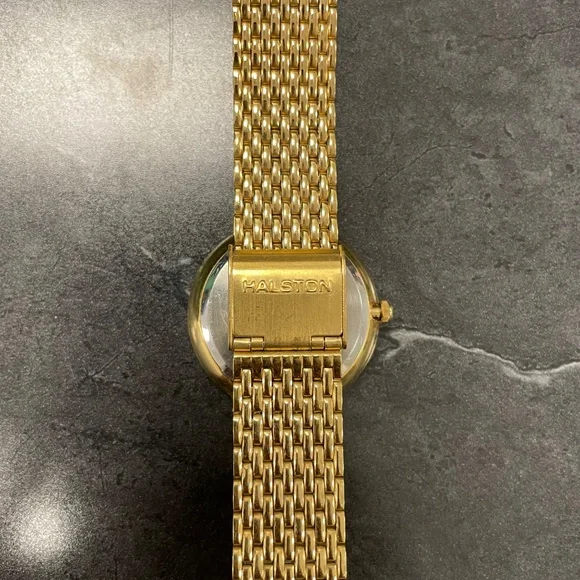 1980's Halston Wristwatch - Picture 6 of 7